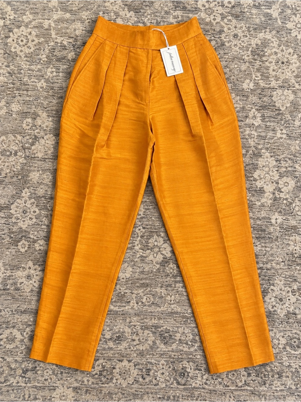 New with tags! Julia Amory Silk trousers size small